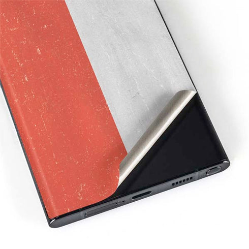 Chile Flag Distressed Galaxy S22 Ultra Skin